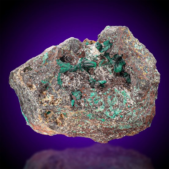 Malachite-Anna Quarry | Letmathe | Hagen | North Rhine-Westphalia | Germany